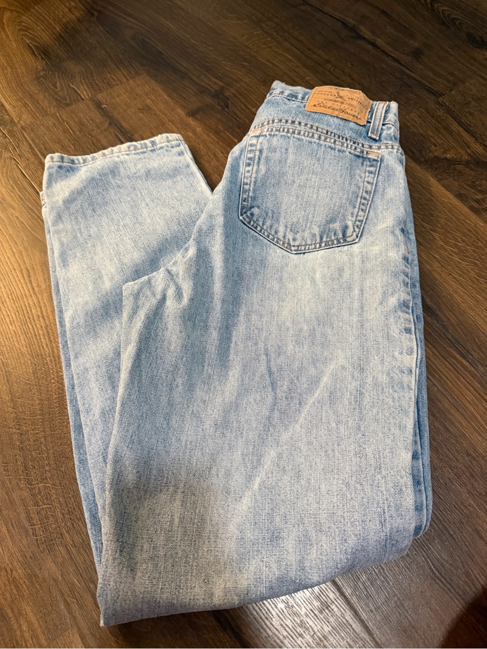 VINTAGE Eddie Bauer high-rise straight fit size 8